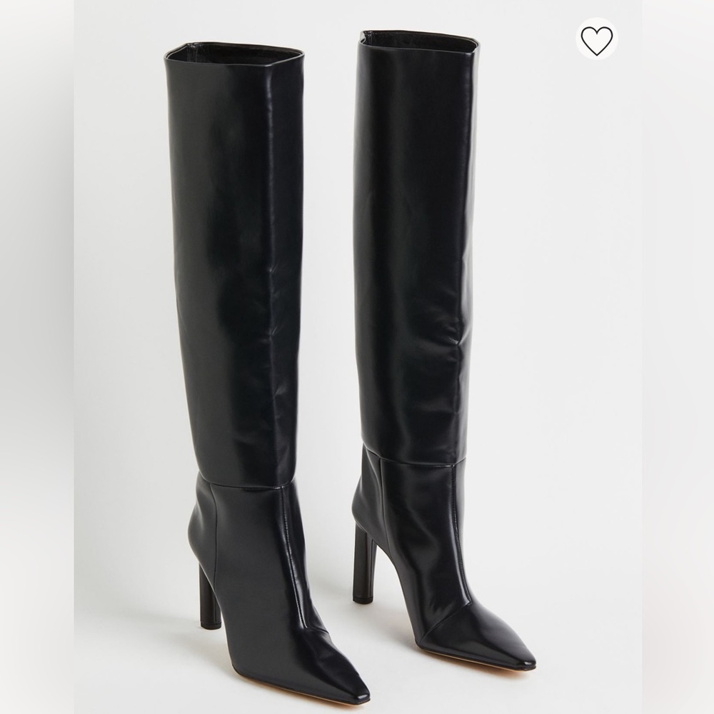 Knee-high Heeled Boots
